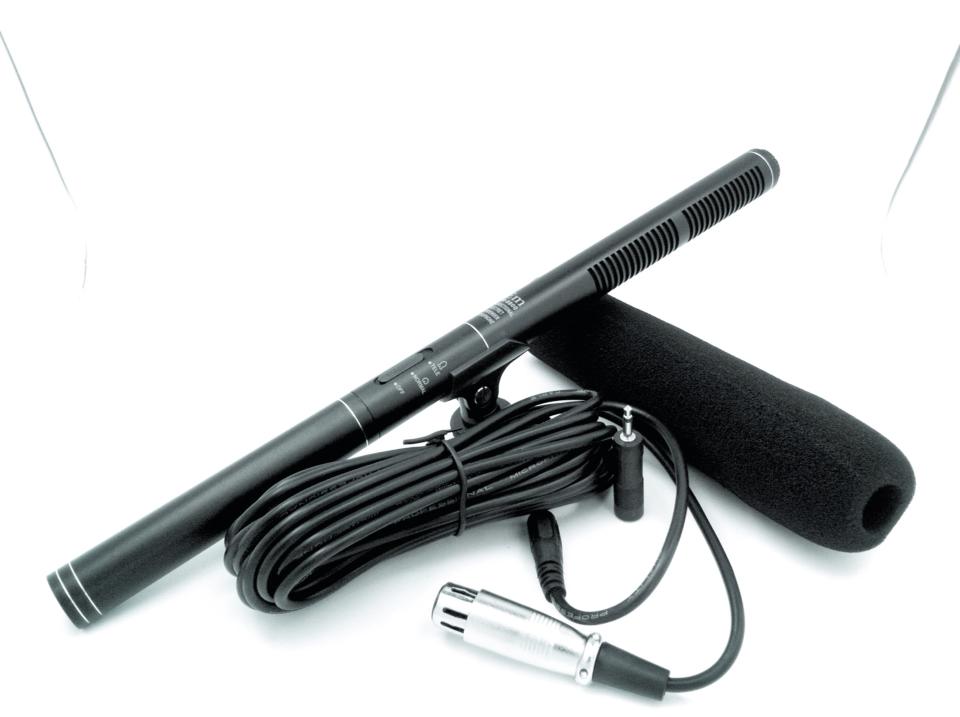 ไมโครโฟน ไมค์คอนเดนเซอร์ ไมค์บูม ติดกล้อง DSLR ( High Quality sensitivity Professional condenser microphone for Conference Interview SLR )