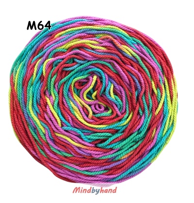 เชือกฟอกสีเหลือบ สี 64