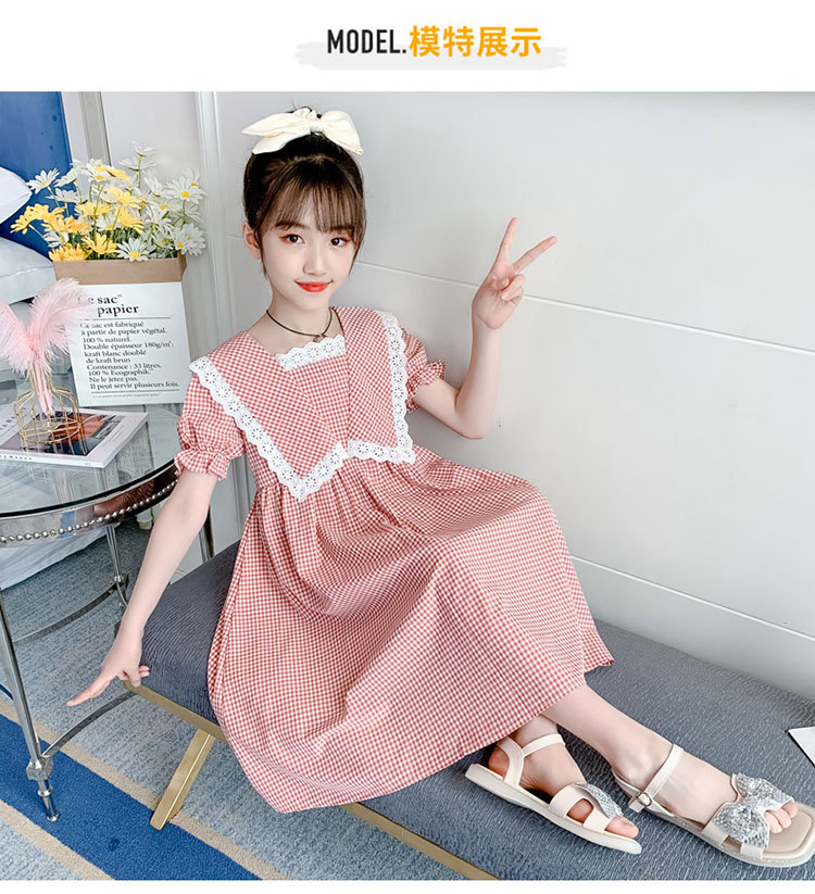 dr4824 เดรส เด็กโต 3 ตัวต่อแพ็ค 110-160 (เลือกไซส์ได้ให้ครบแพ็ค)