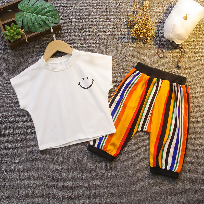 ha1438 เสื้อ+กางเกง size 80-120 จำนวน 5 ตัวต่อแพ็ค