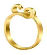 แหวนถักโครเชต์ / แหวนสวมนิ้ว / อุปกรณ์เสริม สำหรับถักโครเชต์