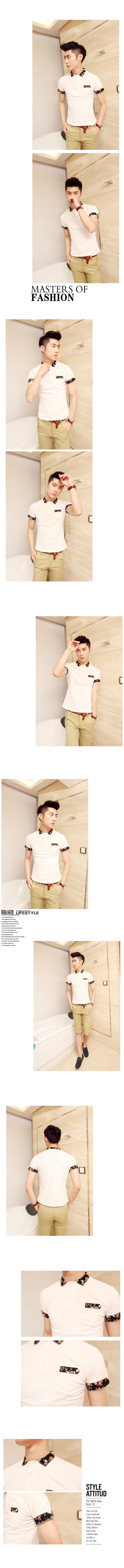 เสื้อผ้าผู้ชาย | เสื้อโปโลผู้ชาย Polo Shirt เสื้อPOLO แฟชั่นเกาหลี