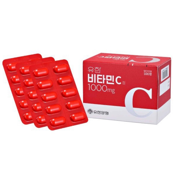 พร้อมส่ง วิตามินซีพี่จุน Yuhan Vitamin C 1000mg. 200เม็ด