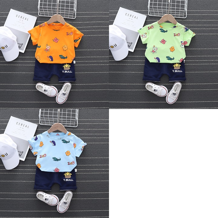 ha1516 เสื้อ+กางเกง size 80-120 จำนวน 5 ตัวต่อแพ็ค