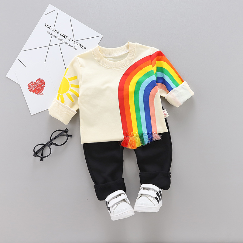 ha596 เสื้อแขนยาว+กางเกงขายาว size 80-110 4ตัวต่อแพ็ค