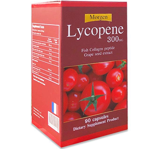 พร้อมส่ง มะเขือเทศสกัดเข้มข้น Morgen Lycopene 300mg.