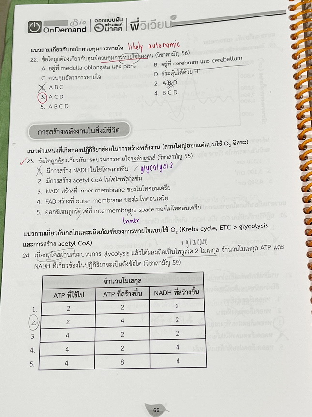 ►ชีววิทยา A-Level◄ หนังสือกวดวิชาออนดีมานด์ Upskill อัพสกิลชีววิทยา A-Level เล่ม 1-2 มีสรุปเนื้อหาสำคัญสั้นๆกระชับ เพื่อใช้เตรียมสอบ ม.ปลาย A-Level มีโจทย์เยอะมาก จดครบเกือบทั้งเล่ม จดละเอียด มีจดเน้นจุดที่ออกสอบบ่อยๆ หนังสือเล่มใหญ่ หนังสือใส่ปกสันเกลียว