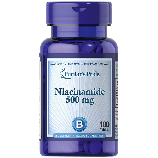 พร้อมส่ง ไนอะซิน Puritan's Pride Niacinamide 500 mg