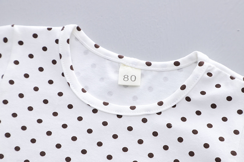ha1416 เสื้อ+กระโปรงเอี๊ยม size 80-110 จำนวน 4 ตัวต่อแพ็ค