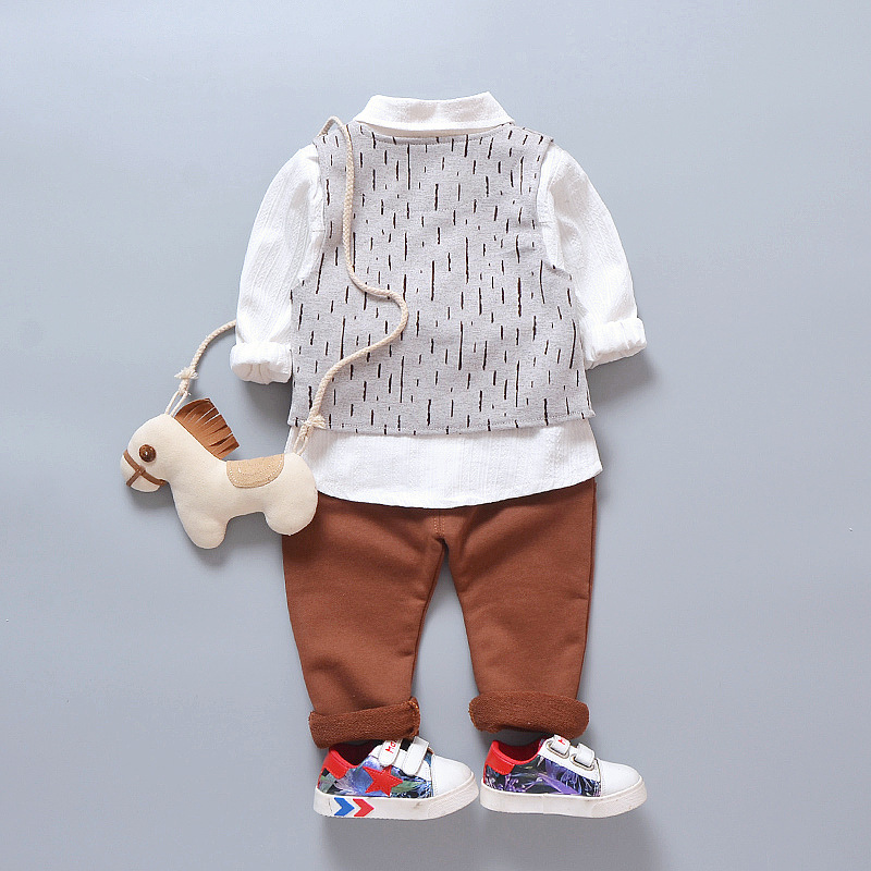 ha500 เสื้อแขนยาว+กางเกง(3ชิ้น) size 80-110 4ตัวต่อแพ็ค