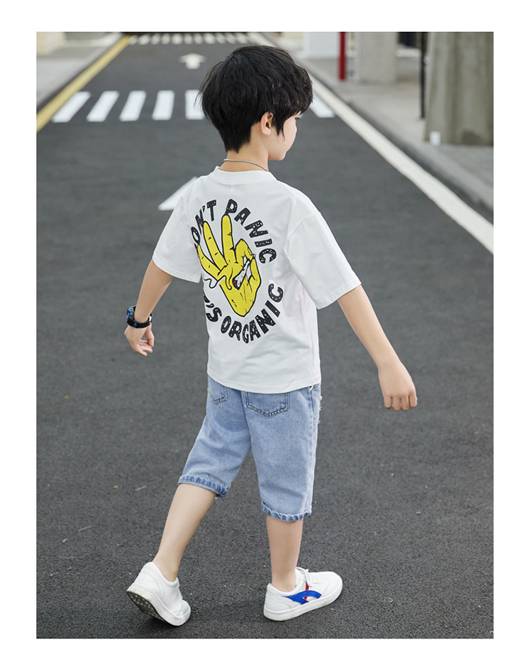 pa428 เสื้อ+กางเกงยีนส์ 110-160 จำนวน3 ตัวต่อแพ็ค (เลือกไซส์ได้ให้ครบแพ็ค)