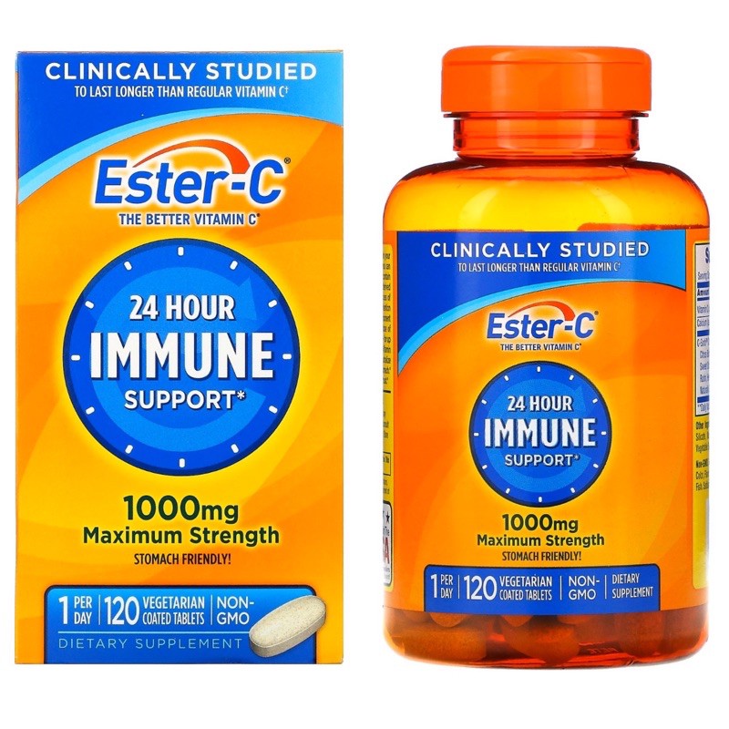 พร้อมส่ง วิตามินซี Nature's Bounty Ester-C Immune Support 1000 mg