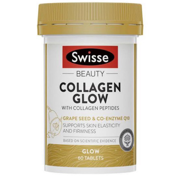 พร้อมส่ง คอลลาเจนเพื่อผิวสุขภาพดี Swisse Beauty Collagen Glow With Collagen Peptides