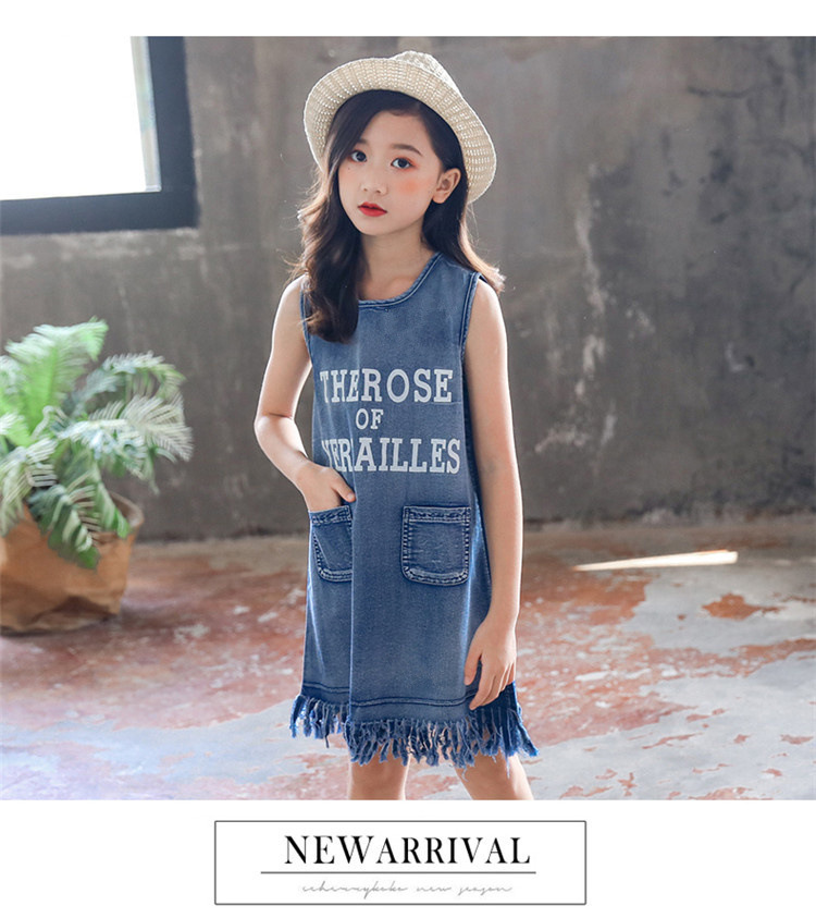 dr4918 เดรส เด็กโต 3 ตัวต่อแพ็ค 120-160 (เลือกไซส์ได้ให้ครบแพ็ค)