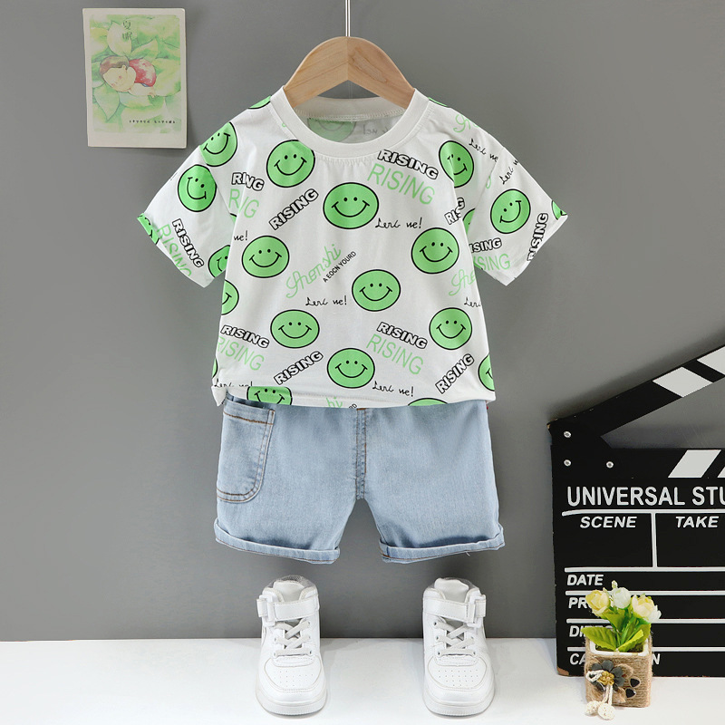 ha1692 เสื้อ+กางเกง size 80-110 จำนวน 4 ตัวต่อแพ็ค