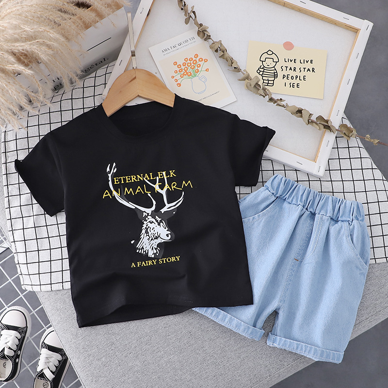 ha1550 เสื้อ+กางเกง size 80-120 จำนวน 5 ตัวต่อแพ็ค