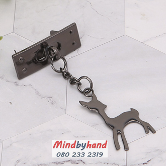 ตัวแต่งรูปกวาง สีทอง