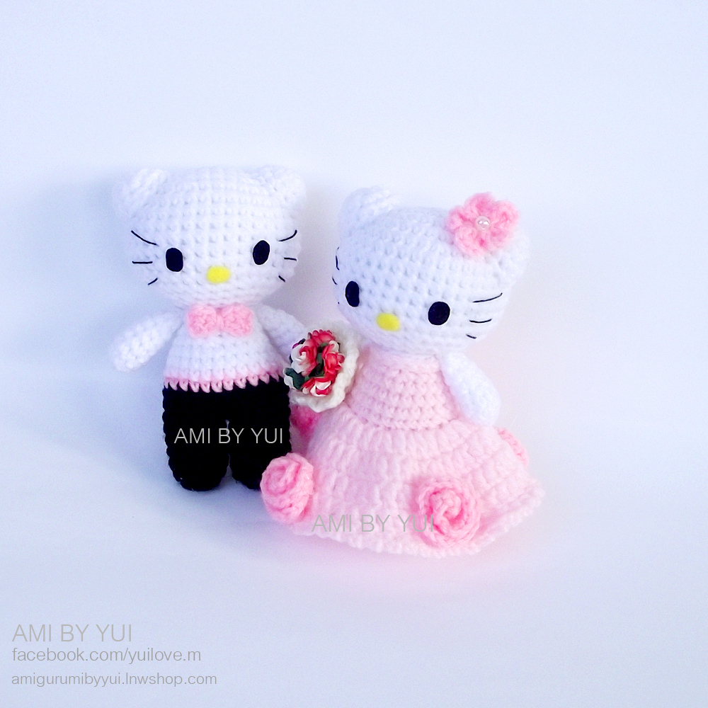 ตุ๊กตาแต่งงานคิตตี้ 5 นิ้ว Kitty Wedding 5 inch