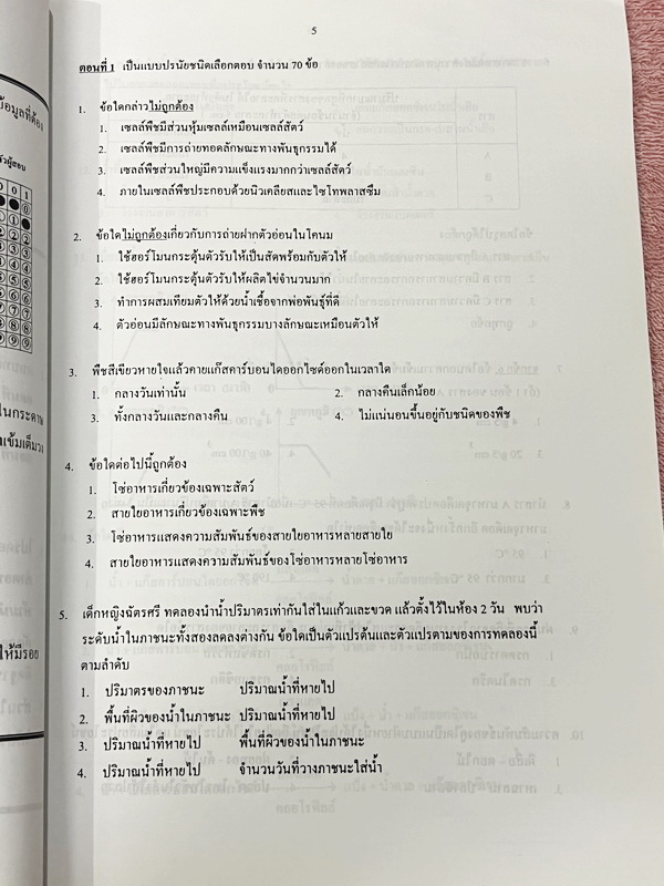 ►ข้อสอบโครงการ พสวท.◄ Set หนังสือแนวข้อสอบโครงการ พสวท. เล่ม 1-4 รวม 4 เล่ม ระดับมัธยมศึกษาตอนต้น วิชาวิทยาศาสตร์ มีโจทย์ระดับยาก มีทั้งแนวทฤษฎี และภาคปฎิบัติ มีเฉลยและเฉลยละวิธีคิดอย่างละเอียด หนังสือมีเขียนบางหน้า