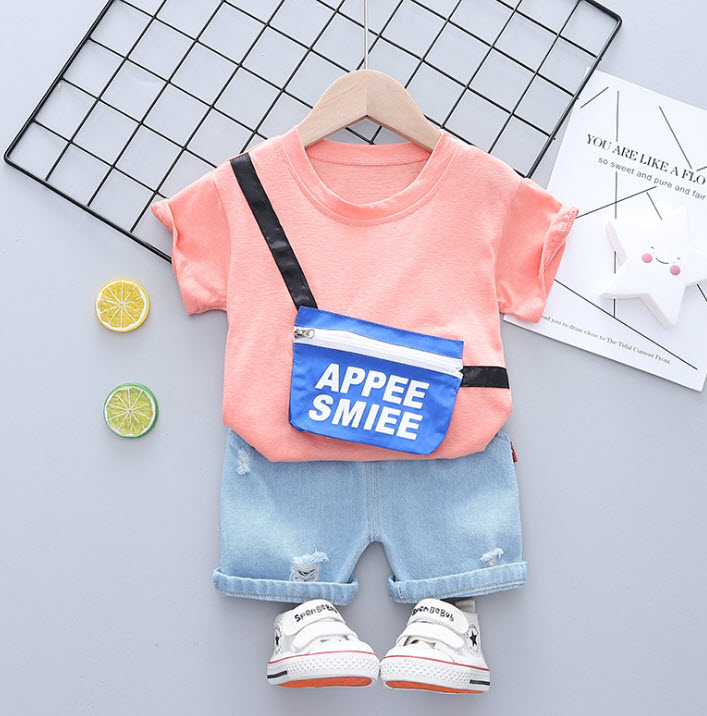 ha1280 เสื้อ+กางเกง size 80-110 จำนวน 4 ตัวต่อแพ็ค