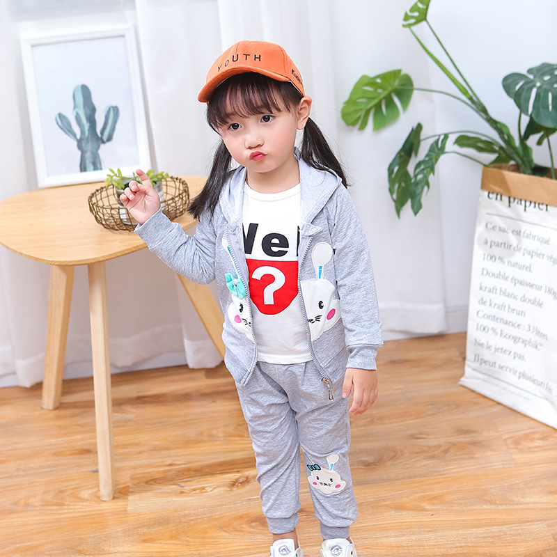 ha541 เสื้อยืด+เสื้อคลุม+กางเกง size 80-110 4ตัวต่อแพ็ค