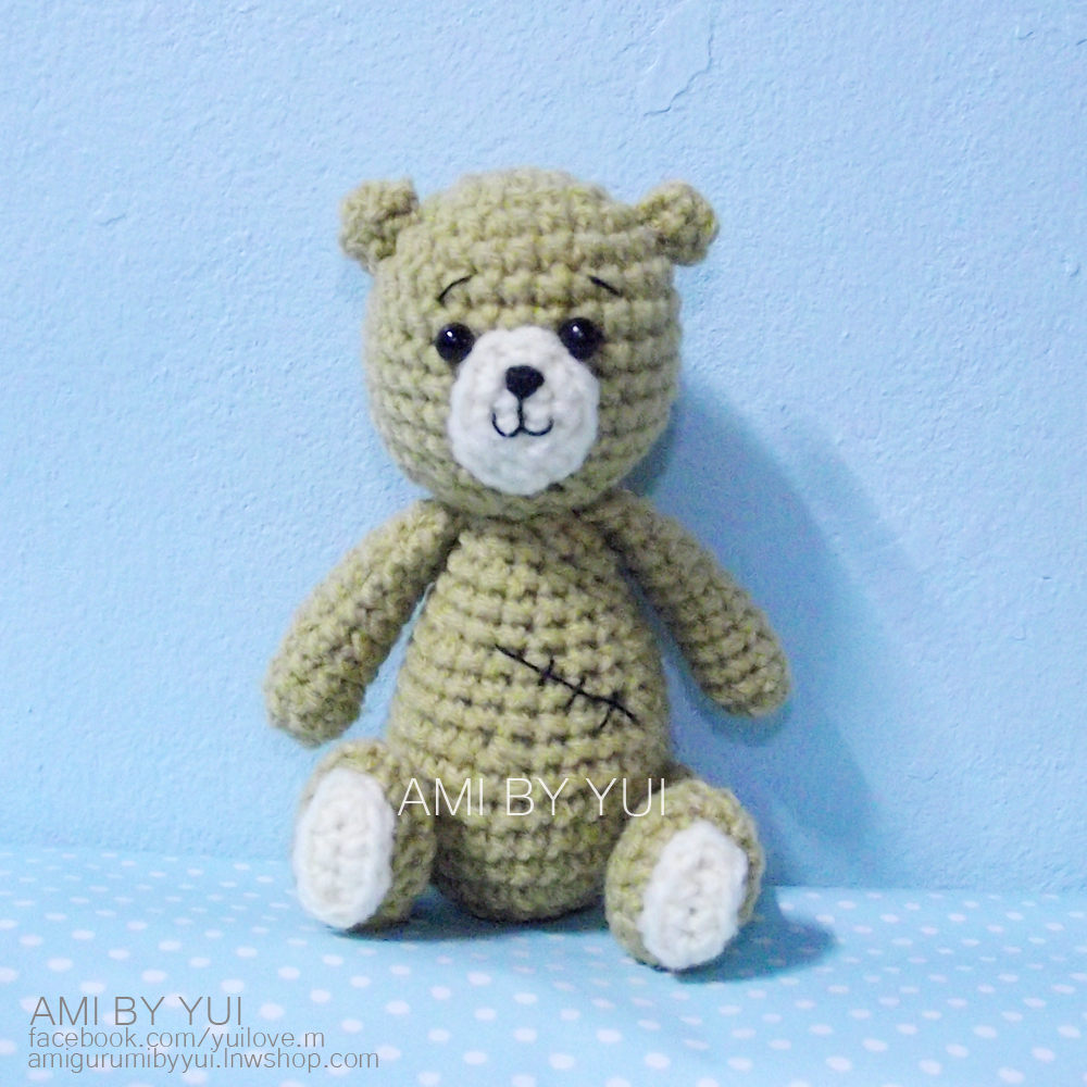 ตุ๊กตาถักไหมพรมหมี Bear