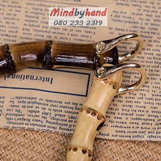 หูกระเป๋าไม้ไผ่แบบถือ