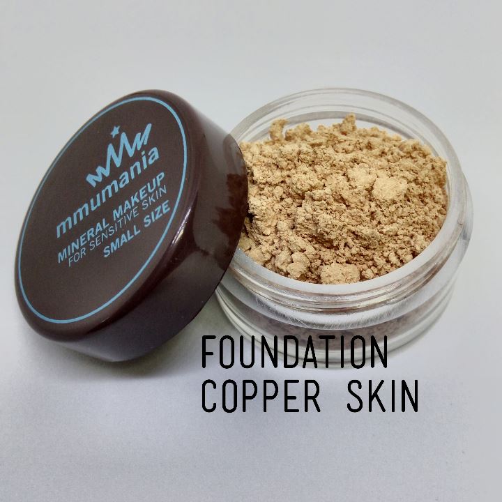 ขนาดใหญ่ MMUMANIA รองพื้นสูตรกึ่งควบคุมความมันและปกปิด สำหรับสีผิวเข้ม Copper skin