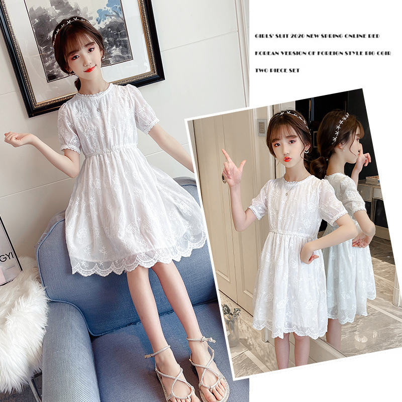 dr4964 เดรส เด็กโต 3 ตัวต่อแพ็ค 110-160 (เลือกไซส์ได้ให้ครบแพ็ค)