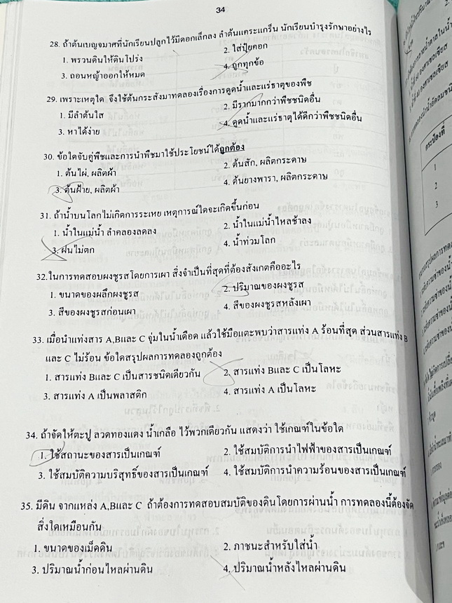 ►หนังสือเพชรยอดมงกุฎ◄ หนังสือสอบเพชรยอดมงกุฎ รวมข้อสอบเพชรยอดมงกุฎ ครั้งที่ 5-9 พ.ศ. 2551-2555 วิชาวิทยาศาสตร์ ระดับชั้น ป.1-ป.6 พร้อมเฉลยครบทุกข้อ ในหนังสือมีเขียนด้วยดินสอบางหน้า