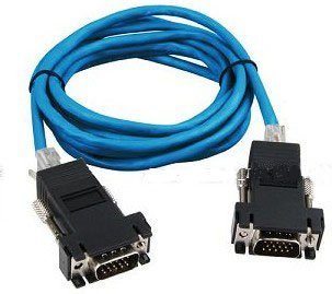 อแดปเตอร์แปลง VGA ( ผู้ ) เป็น RJ45