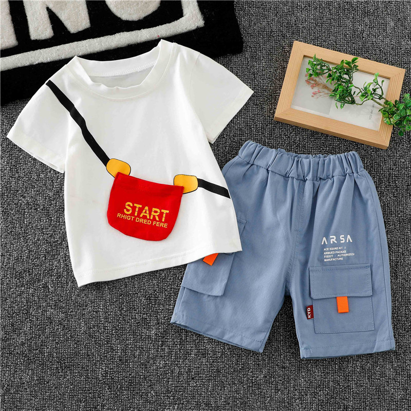ha1431 เสื้อ+กางเกง size 90-120 จำนวน 4 ตัวต่อแพ็ค