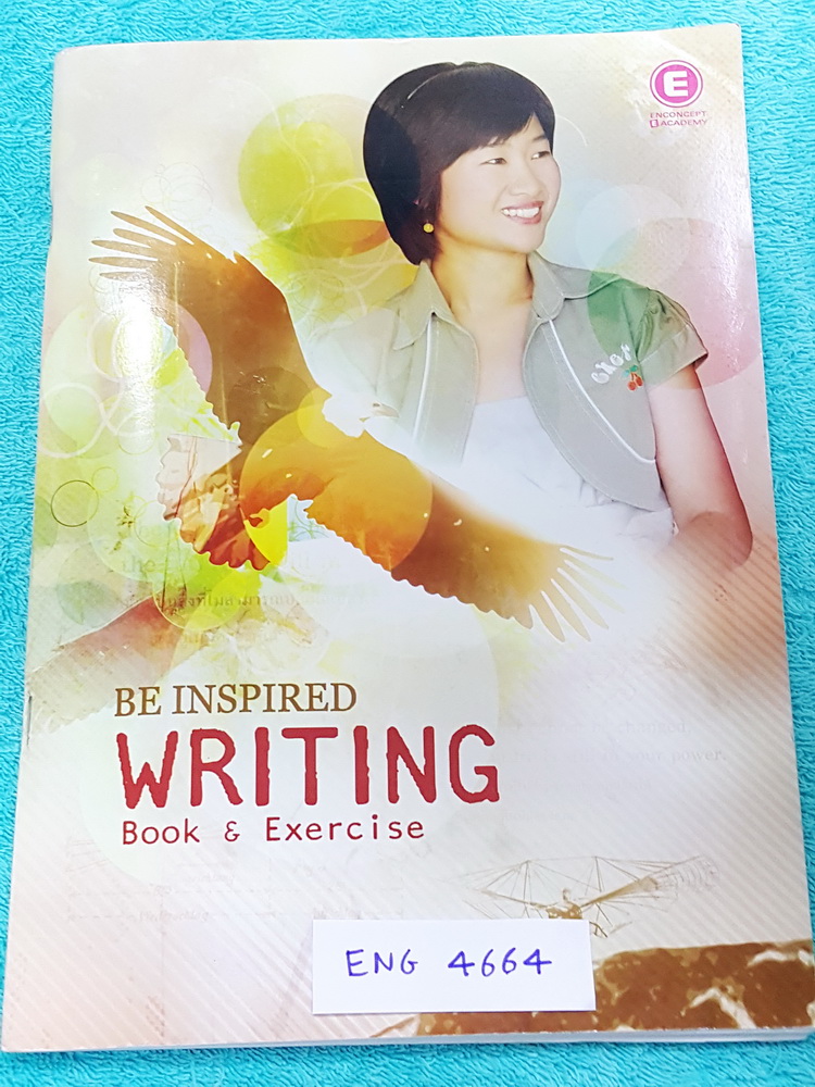 ►ครูพี่แนน Enconcept◄ ENG 4664 หนังสือเรียน ครูพี่แนน เอ็นคอนเสป Writing Book and Exercise มี Tips & Tricks เยอะมาก มีสอนหลักการเขียน Writing และการเขียน Essay ในหนังสืือมีเขียนบางหน้า ลายมือเรียบร้อย