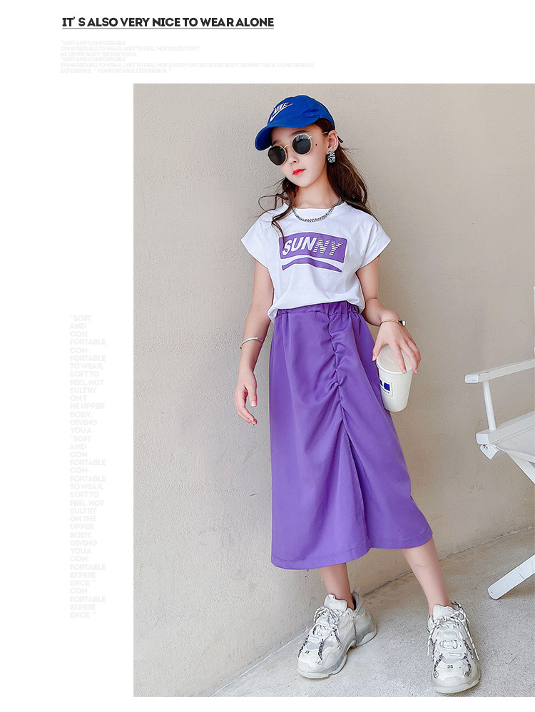 dr5422 เสื้อ+กระโปรง เด็กโต 3 ตัวต่อแพ็ค 110-170 (เลือกไซส์ได้ให้ครบแพ็ค)
