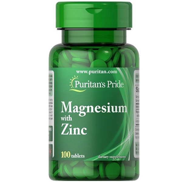 พร้อมส่ง สังกะสี (ซิงค์) Puritan’s Pride Magnesium with Zinc 266 mg