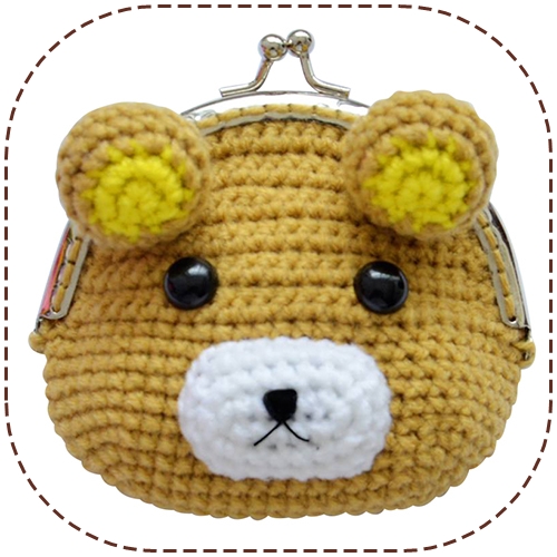 แพทเทิร์นกระเป๋าปิ๊กแป๊กไหมพรม ชุดที่ 1