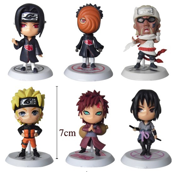 โมเดลนารุโตะ SD ฐานขาว ชุด 2