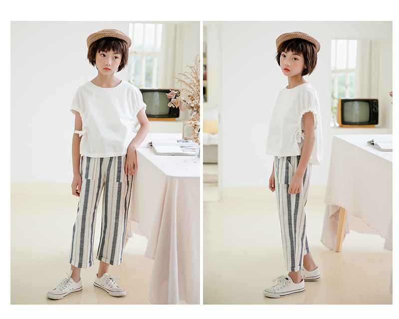 mu554 เสื้อแขนสั้น 3 ตัวต่อแพ็ค เด็กโต size 120-170 (เลือกให้ครบแพ็ค)