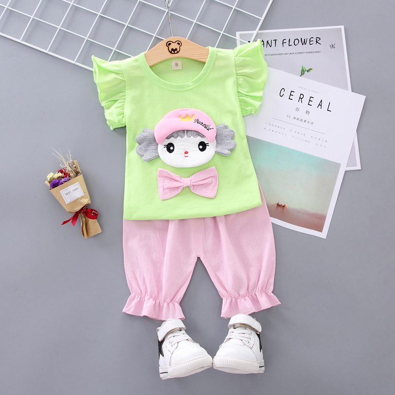 ha992 เสื้อ+กางเกง size 80-110 จำนวน 4 ตัวต่อแพ็ค