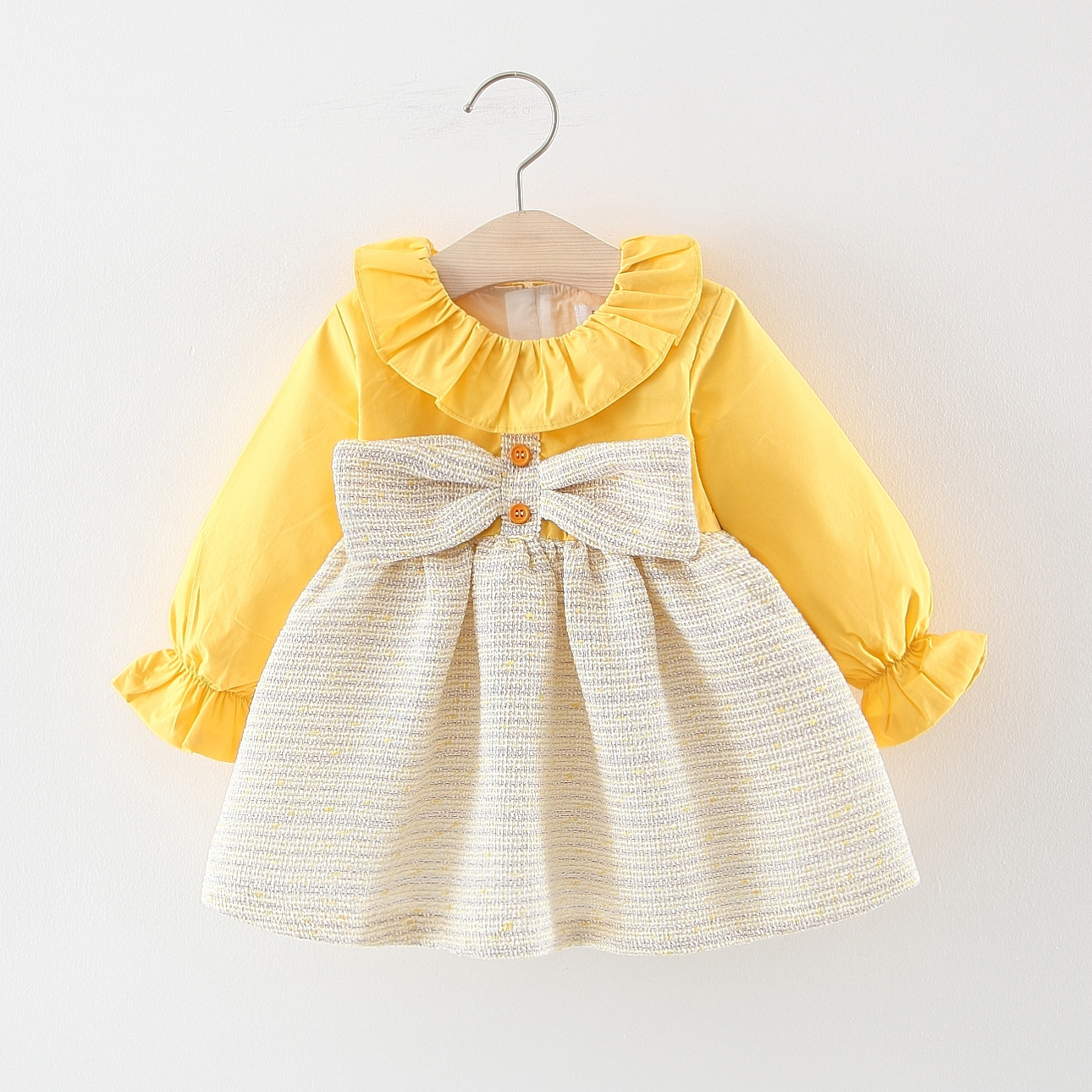 my2284 เสื้อ+กระโปรงเอี๊ยม size 80-110 จำนวน 4ตัว ต่อแพ็ค
