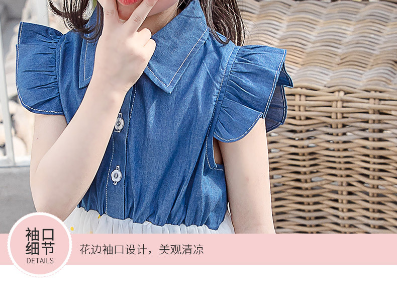 my2456 เดรส size 80-110 จำนวน 4ตัว ต่อแพ็ค