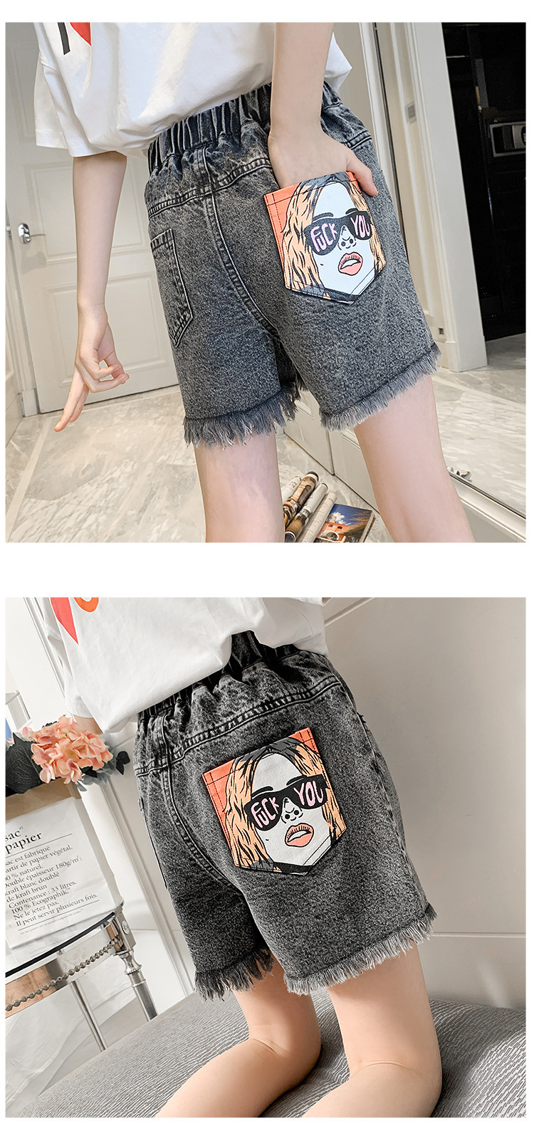 dr4935 กางเกง เด็กโต 3 ตัวต่อแพ็ค 110-170 (เลือกไซส์ได้ให้ครบแพ็ค)