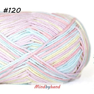 ไหมพรมเบบี้ไฮแอนด์ สี 120
