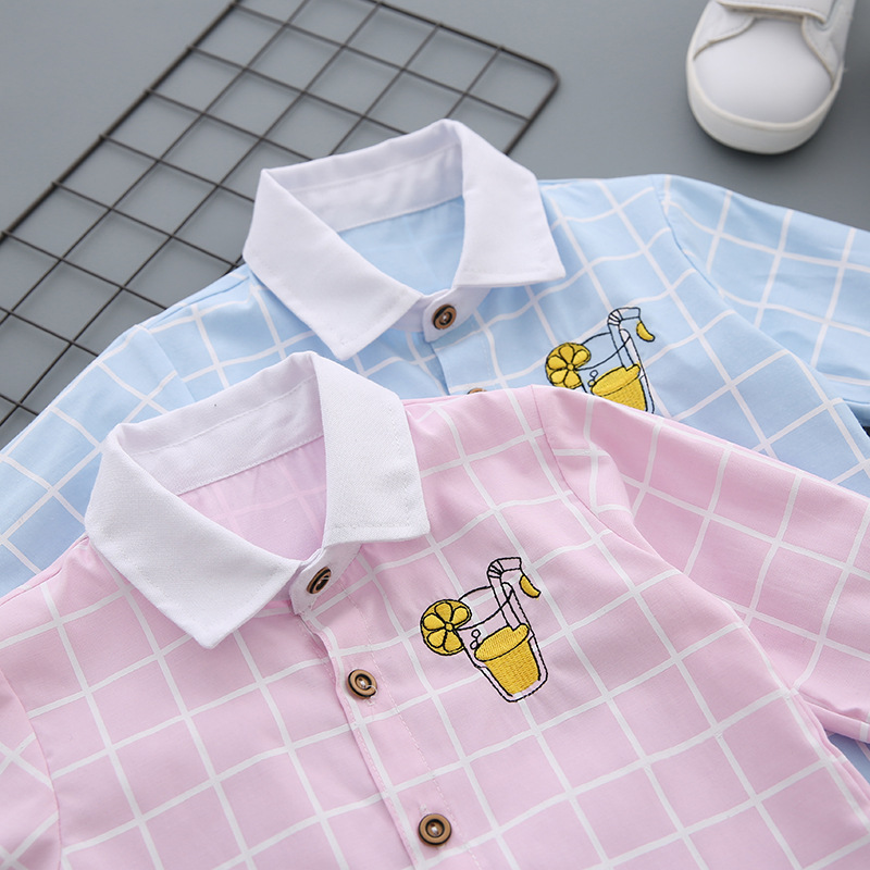 ha247 เสื้อเชิร็ตแขนยาว size 80-120 5 ตัวต่อแพ็ค