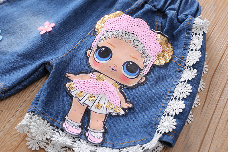 ha1001 กางเกงยีนส์ขาสั้น size 80-110 จำนวน 4 ตัวต่อแพ็ค