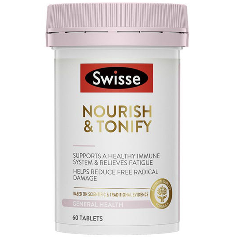 พร้อมส่ง เสริมภูมิคุ้มกัน สูตรเห็ดหลินจือ Swisse-Nourish & Tonify