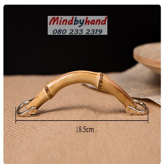 หูกระเป๋าไม้ไผ่แบบถือ