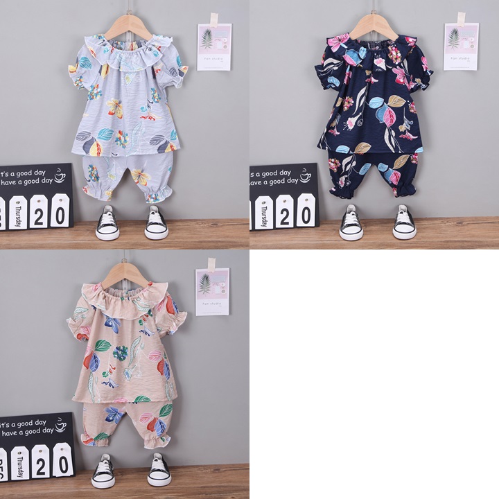 ha1363 เสื้อ+กางเกง size 80-110 จำนวน 4 ตัวต่อแพ็ค