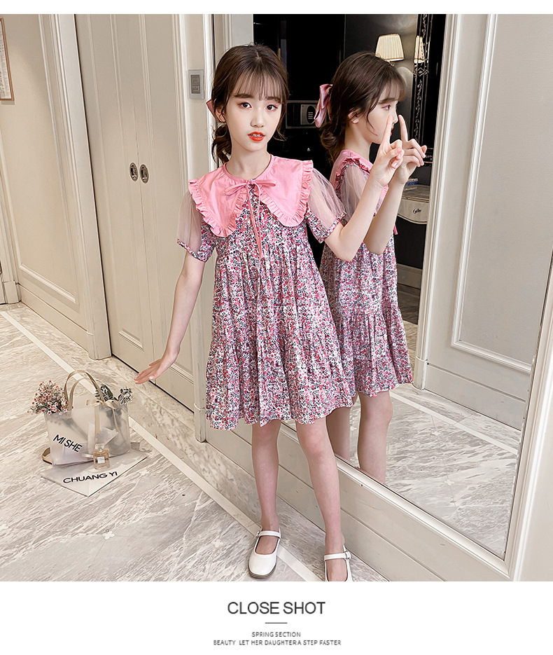 dr4763 เดรส เด็กโต 3 ตัวต่อแพ็ค 110-160 (เลือกไซส์ได้ให้ครบแพ็ค)