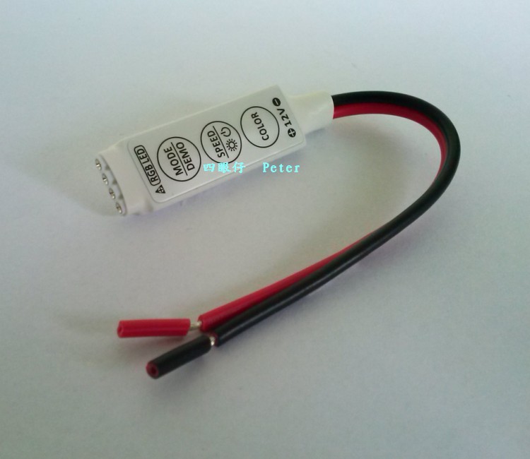 บอร์ดมินิคอนโทรลไฟ led RGB ( mini LED RGB controller )